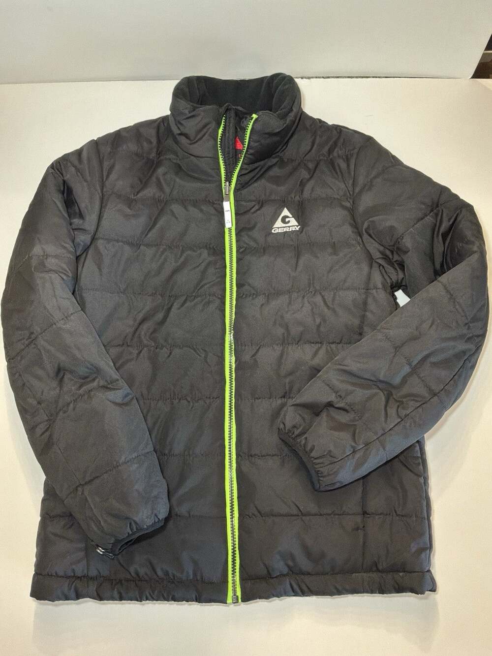 Boys Gerry Black Coat Size Large 14-16